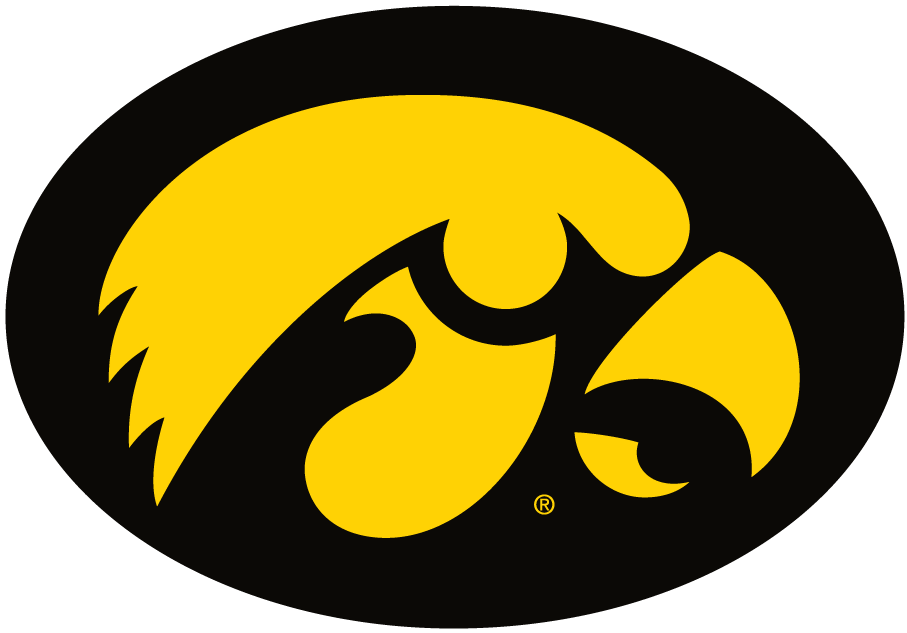 Iowa Hawkeyes logos iron-ons